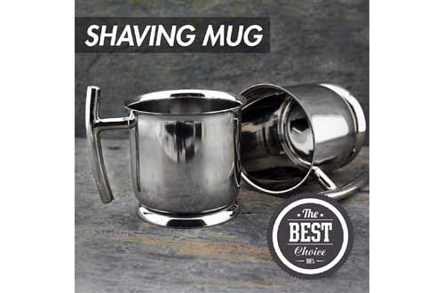 Top Grade Stainless Steel Shaving Mug