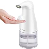 Secura Automatic Foaming Soap Dispenser 14oz/400ml Infrared Motion Sensor Premium Touchless Battery Operated Electric Automatic Foam Soap Dispenser (White)