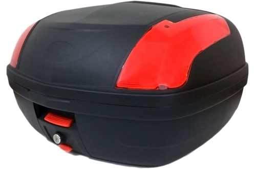 MMG Motorcycle Touring Large Top Box Tail Trunk Luggage Box