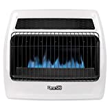 Dyna-Glo BFSS30NGT-4N 30,000 BTU Natural Gas Blue Flame Thermostatic Vent Free Wall Heater, White