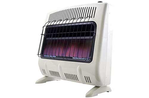 Mr. Heater 30K BTU NG Vent Free Blue Flame Heater with Built In Blower