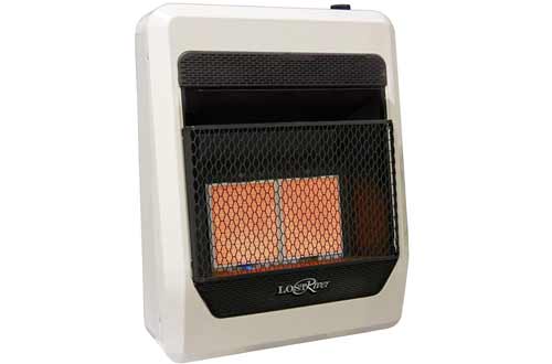 Lost River Natural Gas Ventless Infrared Radiant Plaque Heater