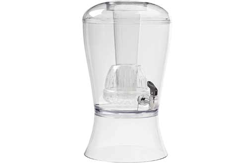  CreativeWare Beverage Dispenser With Ice Cylinder And Fruit Infuser