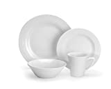 Cuisinart CDP01-S4WL Marne Collection 16-Piece Porcelain Dinnerware Set