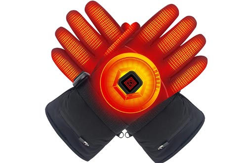 GLOBAL VASION Electric Rechargeable Heated Gloves