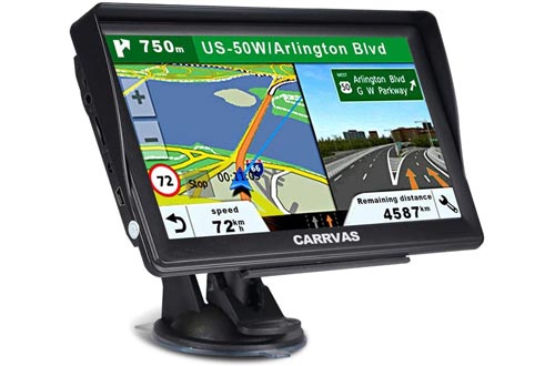  CARRVAS GPS Navigation for Car and Truck 7 Inch 2020