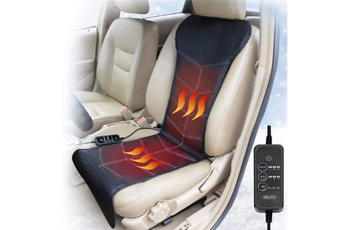 REVIX Seat Cover PU Leather Seat Warm Cushion