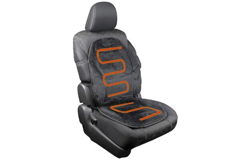  HealthMate IN9438 Velour 12V Heated Seat Cushion