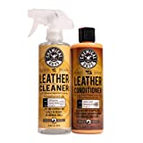 Chemical Guys SPI_109_16 Chemical Guys SPI_109_16 Leather Cleaner and Leather Conditioner Kit for Use on Leather Apparel, Furniture, Car Interiors, Shoes, Boots, Bags & More (2 - 16 fl oz Bottles)