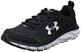 Under Armour Men's Charged Assert 8 , Black (001)/White , 9