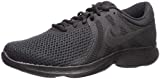 Nike Men's Revolution 4 Running Shoe, Black/Black, 10.5 Regular US