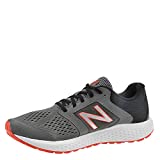 New Balance Men's 520 V5 Running Shoe, Castlerock/Energy Red, 12 M US