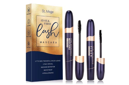 St. Mege 4D Silk Fiber Lash Mascara & Fiber 2-in-1 Set