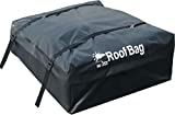 RoofBag Rooftop Cargo Carrier Made in USA is a Waterproof Car Roof Bag or Car Roof Cargo Carrier for Rack or No-Rack. Roof Bag Car Top Carrier 15 cu. ft. Includes Straps, Protective Mat, Storage Bag