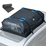 Rooftop Cargo Carrier, PI Store Waterproof Car Roof Bag with Protective Mat, Extra 16 Cubic Foot Storage Carriers for All Cars with / Without Roof Racks