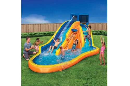 BANZAI Heavy Duty Inflatable Water Slide