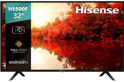 Hisense 32-Inch 32H5500F Class H55 Series Android Smart TV with Voice Remote (2020 Model)