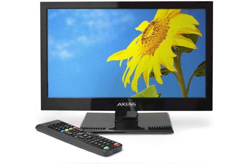 Axess TV1705-13 13-Inch LED 1080P HDTV, Features 1xHDMI/Headphone Inputs