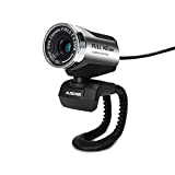 Full HD 1080P Wide Angle View Webcam with Anti-Distortion, AUSDOM AW615 USB Computer Camera,90-Degree FOV, auto Low-Light Correction, Plug and Play for Zoom/Skype/Teams,Conferencing and Video Calling
