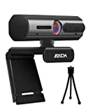 AutoFocus Full HD Webcam 1080P with Privacy Shutter - Pro Web Camera with Dual Digital Microphone - USB Computer Camera for PC Laptop Desktop Mac Video Calling, Conferencing Skype YouTube
