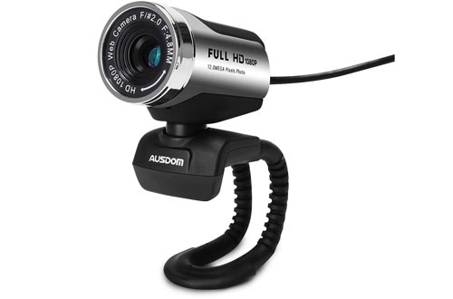 Full HD 1080P Wide Angle View Webcam with Anti-distortion