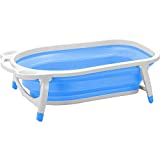 Creation Core Foldable Pet Dog Cat Grooming Washing Bathtub(Blue)