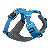 RUFFWEAR - Front Range Dog Harness, Reflective and Padded Harness for Training and Everyday, Blue Dusk (2017), Medium