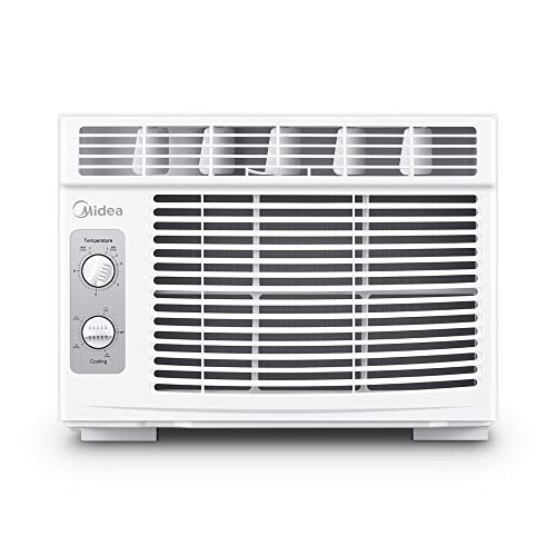 Midea 5,000 BTU EasyCool Window Air Conditioner and Fan - Cool up to 150 Sq. Ft. with Easy to Use Mechanical Control and Reusable Filter