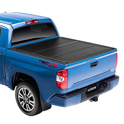 Gator EFX Hard Tri-Fold Truck Bed Tonneau Cover | GC14020 | Fits 2019 - 2022 Chevy/GMC Silverado/Sierra, works w/ MultiPro/Flex tailgate (Will not fit Carbon Pro Bed) 5' 10' Bed (70')
