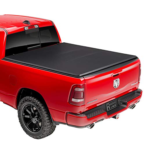 Rugged Liner E-Series Soft Folding Truck Bed Tonneau Cover | E3-D6509 | Fits 2009-2018, 19/20 Classic Dodge Ram 1500 6' 4' Bed (76.3')