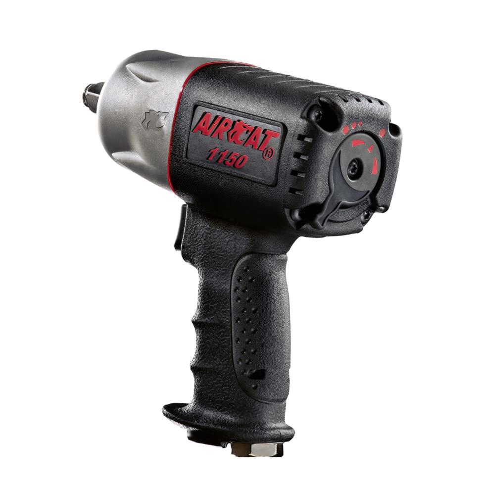 AIRCAT 1150 1/2-Inch Drive 'Killer Torque' Composite Impact Wrench 1295 ft-lbs