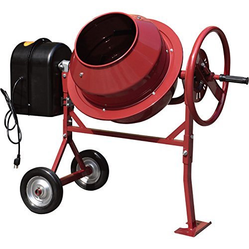 Northern Industrial Mini Electric Cement Mixer - 1.77 Cubic Ft, Model# CM125