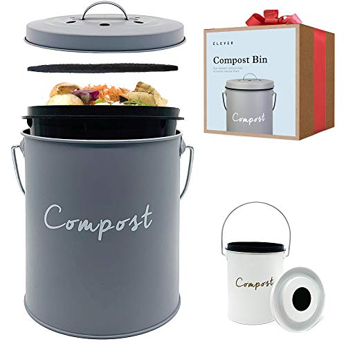 Compost BIN - Matte Grey