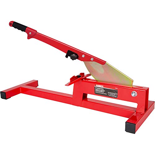 ROBERTS 13058 10-35 Laminate and Vinyl Plank Cutter, 8', Red
