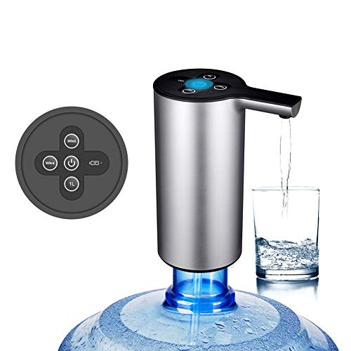 Auto Bottled Water Pump with Volume Control Wireless Water Dispenser Rechargeable Gallon Water Bottle Jug Dispenser Pump