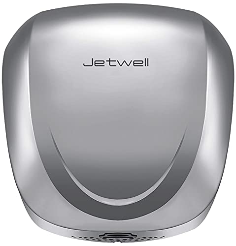 JETWELL UL Listed High Speed Hand Dryer with HEPA Filter, Commercial Automatic Eco Heavy Duty Stainless Steel Warm Wind Hand Blower