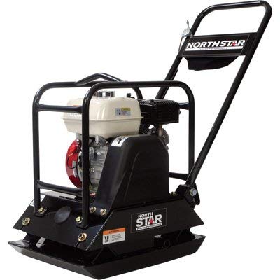 NorthStar Single-Direction Plate Compactor -with 5.5HP Honda GX160 Engine