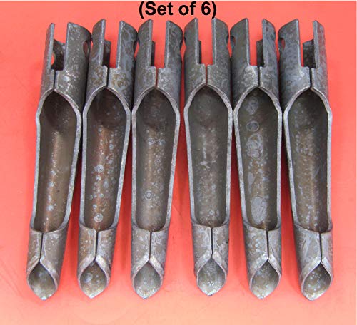 6- Aerator Core Tines,Fits Bluebird,Husqvarna Replaces # 7572 Fits Tow Behind Aerators Only
