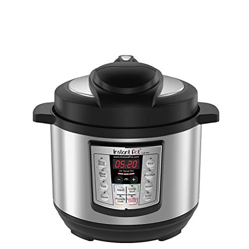 Instant Pot Lux Mini 6-in-1 Electric Pressure Cooker, Sterilizer Slow Cooker, Rice Cooker, Steamer, Saute, and Warmer, 3 Quart, 10 One-Touch Programs