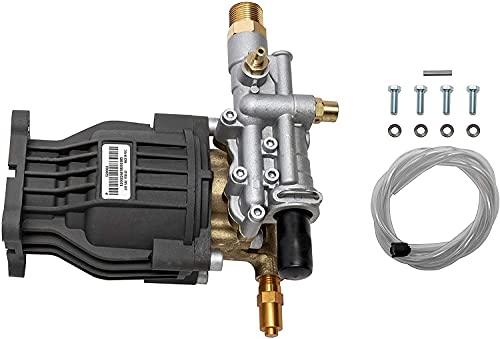 OEM Technologies 90029 Replacement Pressure Washer Pump Kit, 3400 PSI, 2.5 GPM, 3/4' Shaft, Includes Hardware and Siphon Tube, for Residential and Industrial Gas Powered Machines