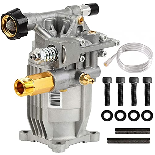 YAMATIC 3/4' Shaft Horizontal Pressure Washer Pump - 3000 PSI @ 2.5 GPM - Universal Pump and Original Engineering for Most Brand gas engine power washer