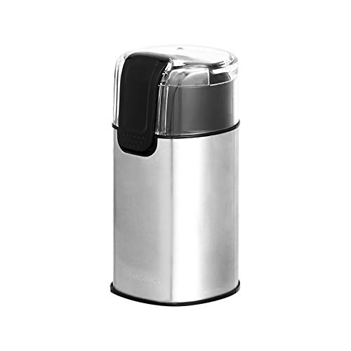 Amazon Basics Stainless Steel Electric Coffee Bean Grinder