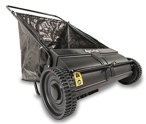 Agri-Fab 45-0218 26-Inch Push Lawn Sweeper, 26 Inches, Black
