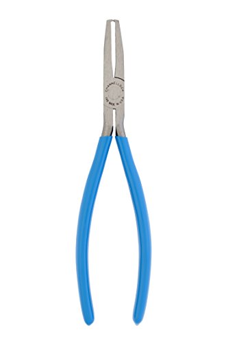 Channellock 748 8-Inch Long Reach End Cutting Pliers | Nipper End Cutter with Extra Long Flat Nose | Designed for Hard to Reach Places | Forged from High Carbon Steel | Made in the USA , Blue