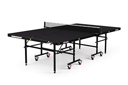 Killerspin MyT4 BlackPocket Table Tennis Table - Premium Pocket Design Ping Pong Table , 64.6 x 58.3 x 5.9 inches