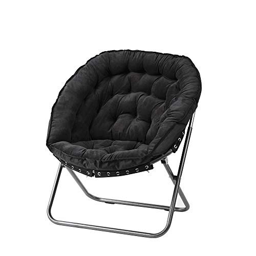 Papasan Moon Chair - Black