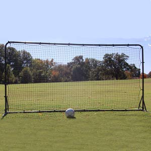 Trigon Sports Soccer Rebounder Training Net, 6 x 12-Feet, Black