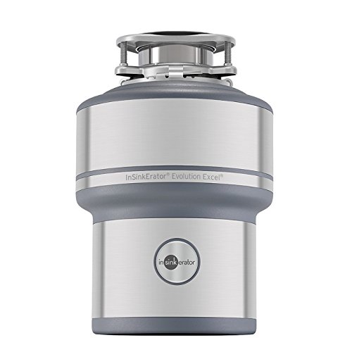 InSinkErator Garbage Disposal, Evolution Excel, 1.0 HP Continuous Feed