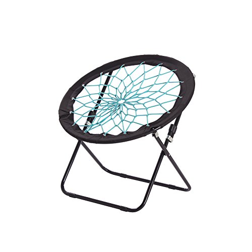 CampLand Bungee Dish Chair Bunjo Game Chair Folding Camping Relax Chair