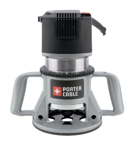 PORTER-CABLE Router, Fixed Base, 5-Speed, 3-1/4-HP (7518)